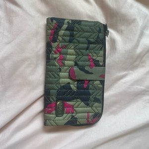 Camo Orchid Lug Tram Wallet